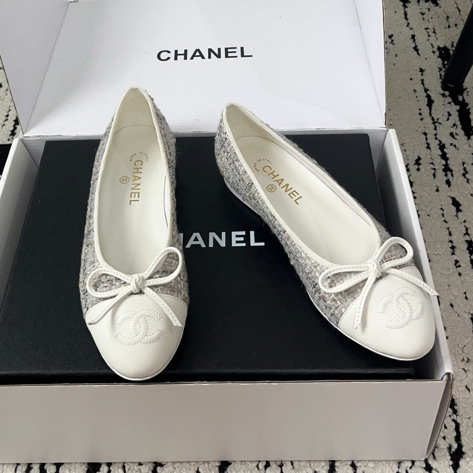 Chanel 2026 Ballet Flat Tweed 900722