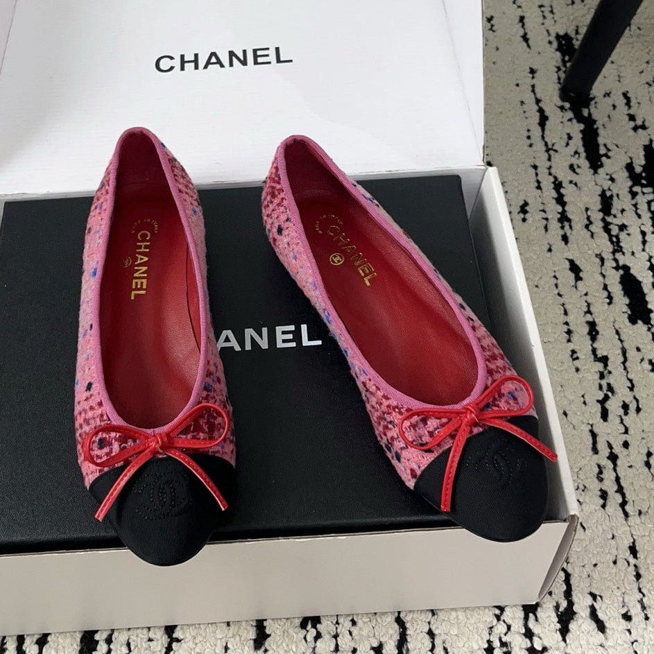 Chanel 2026 Ballet Flat Tweed 900722
