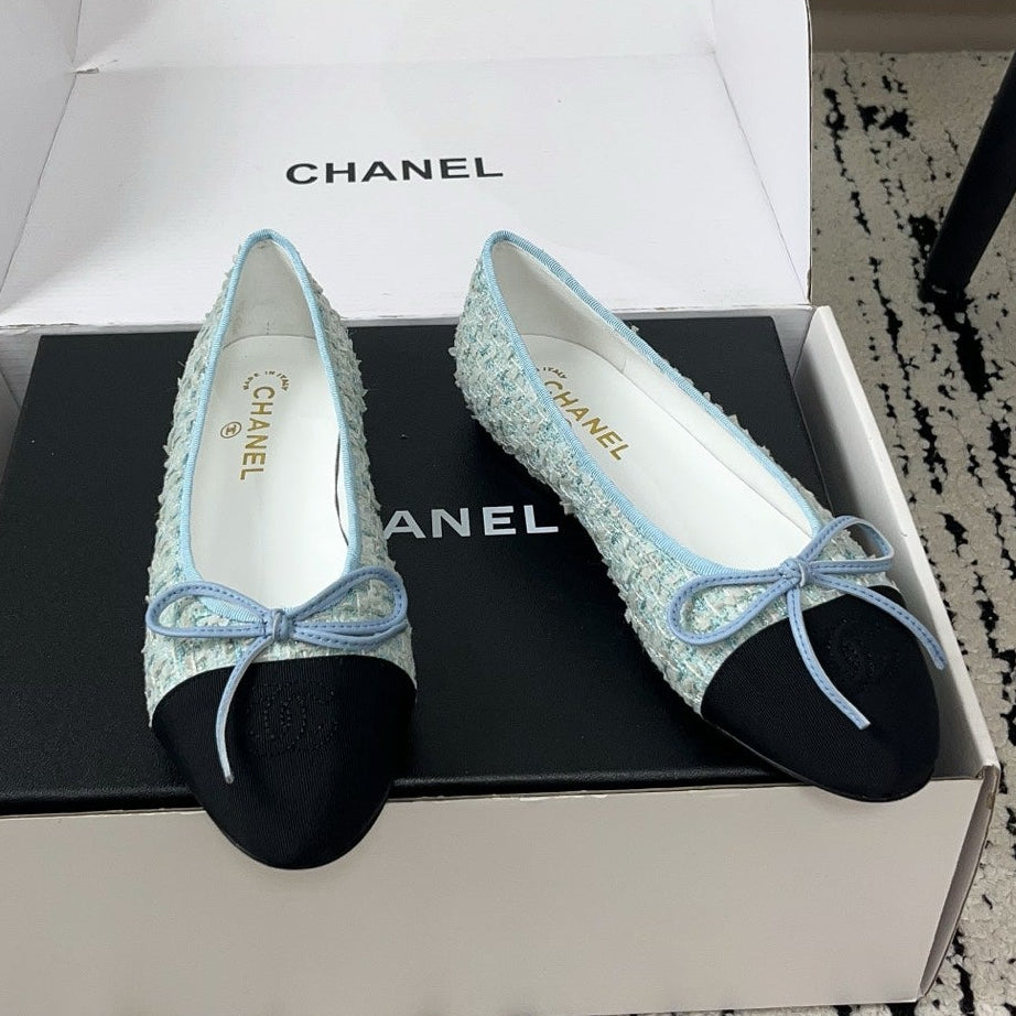 Chanel 2026 Ballet Flat Tweed 900722