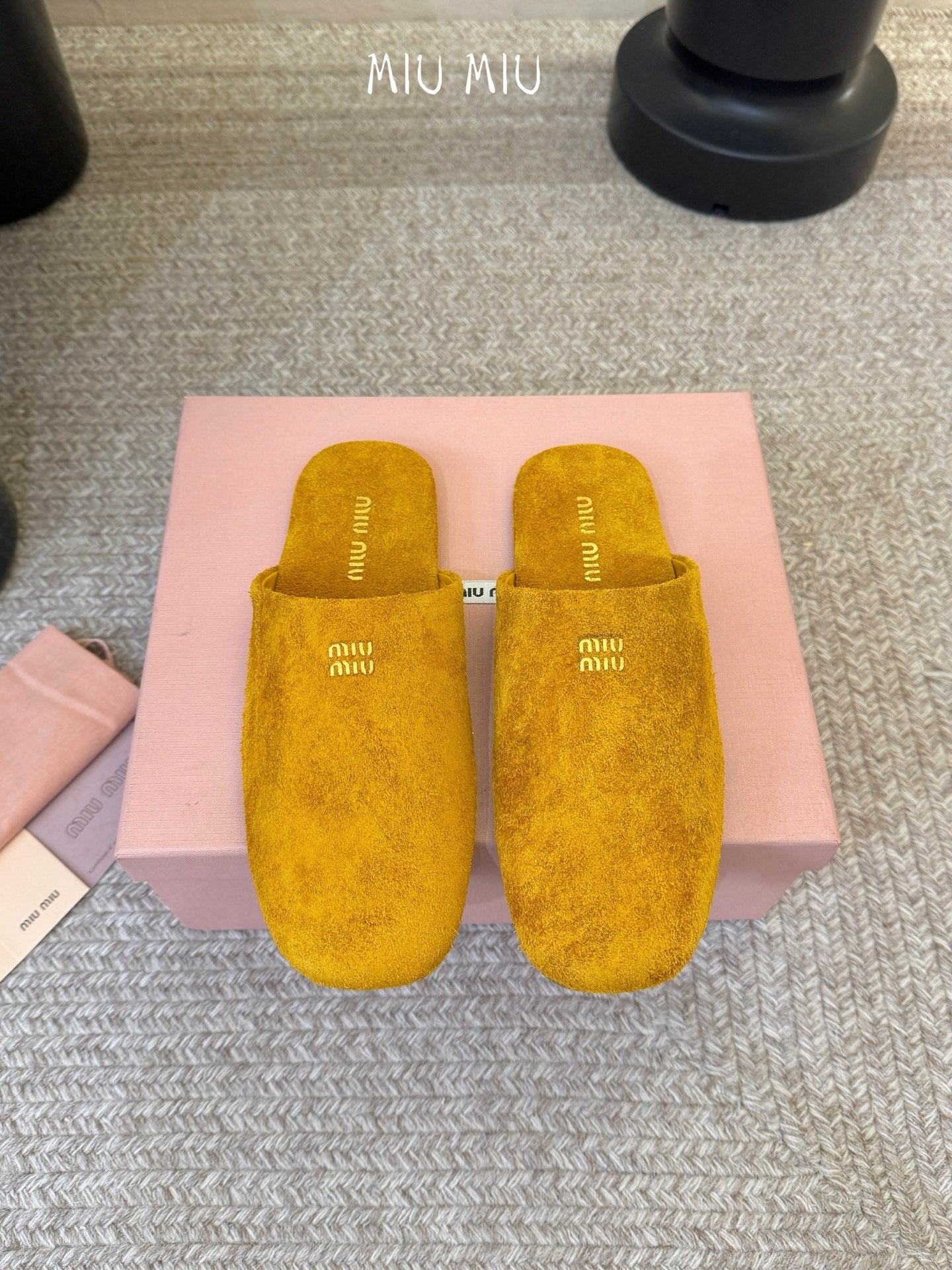 Miumiu 2026 Mules Suede 941987