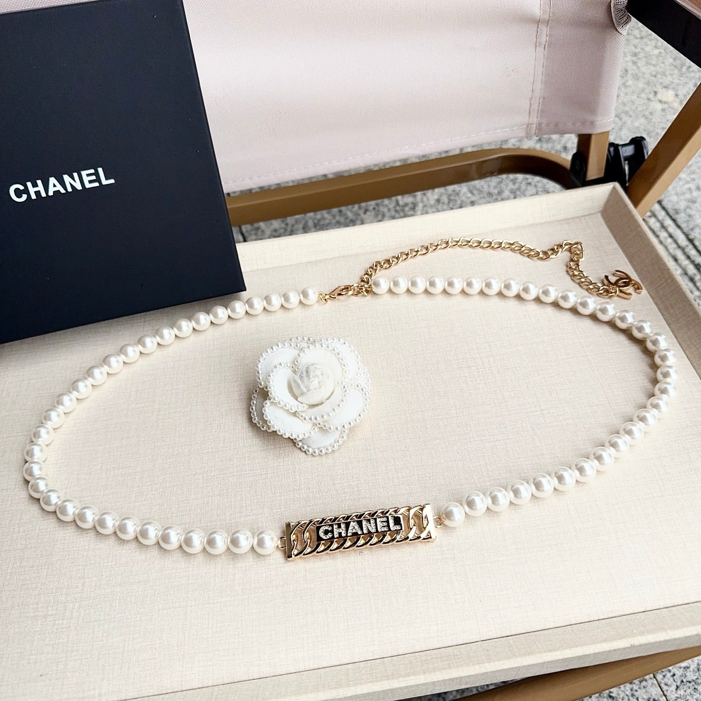 Chanel 2026 Pearl Chain Belt 212549