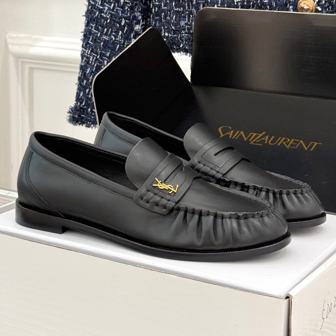 YSL 2026 Loafer Suede Leather