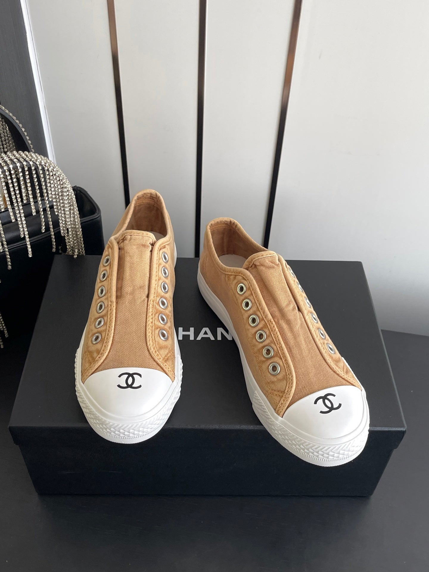 Chanel 2026 Platform Sneakers Canvas 945154
