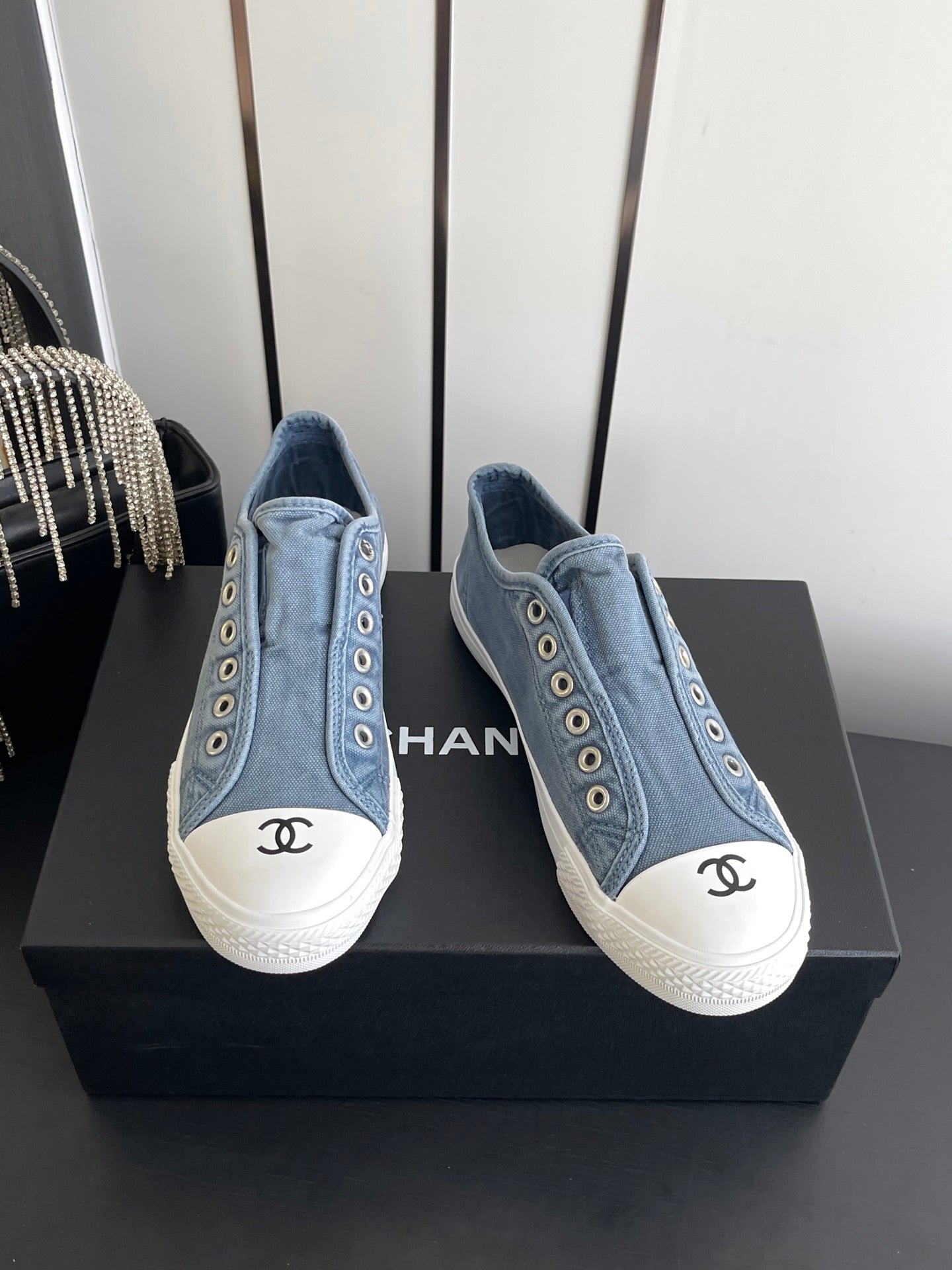 Chanel 2026 Platform Sneakers Canvas 945154