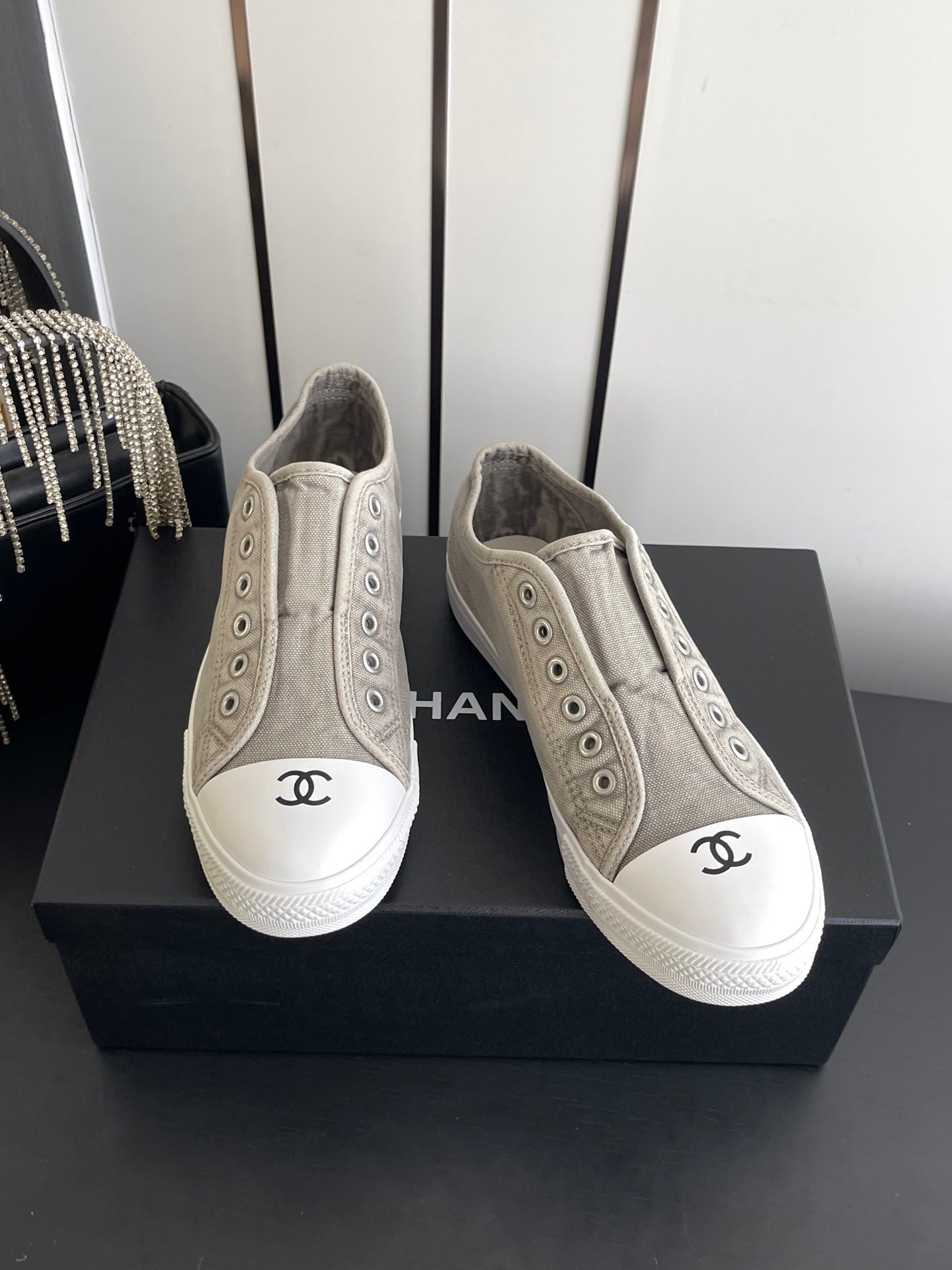 Chanel 2026 Platform Sneakers Canvas 945154