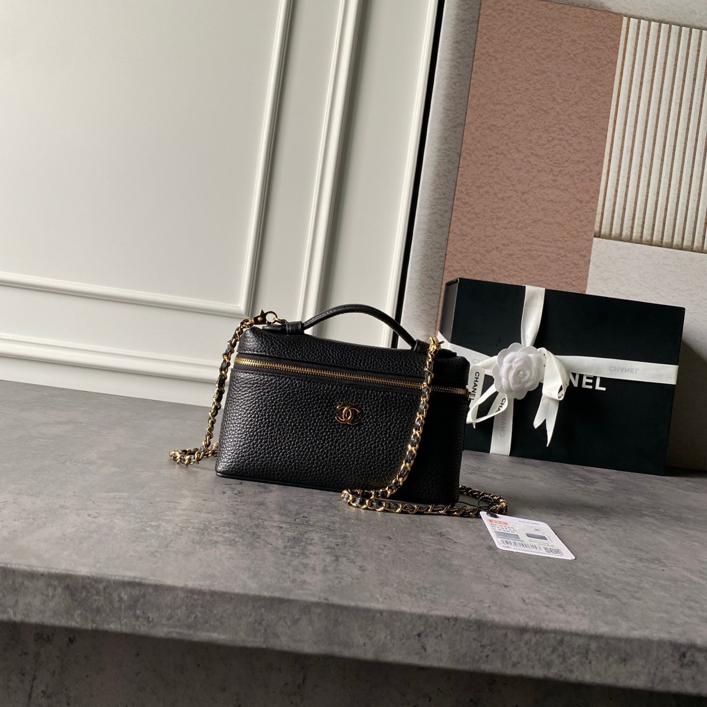 Chanel 2026 Vanity Bag 19.5cm Grained Calfskin