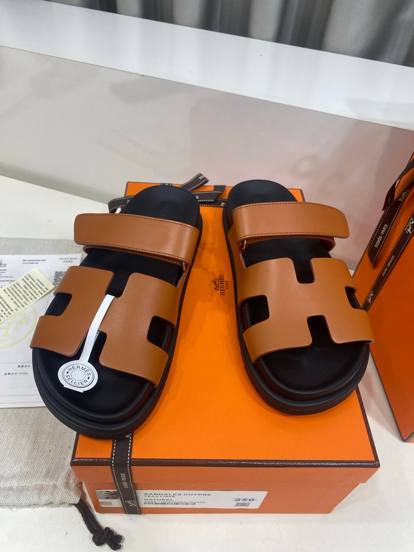 Hermes 2026 Chypre Sandal Calfskin 957561