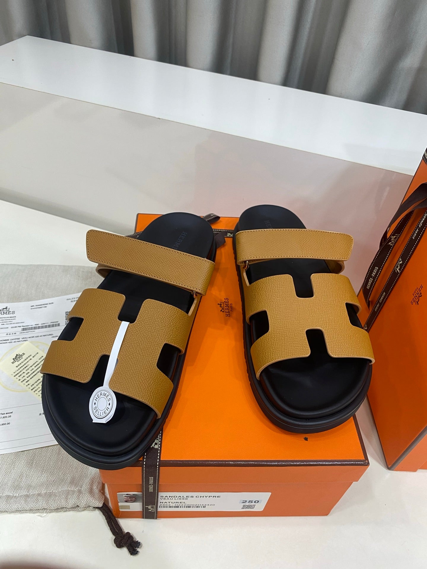 Hermes 2026 Chypre Sandal Epsom Calfskin 957605
