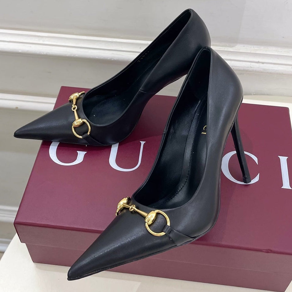 Gucci 2026 Donna Shoe 110mm Cowhide Canvas 946604