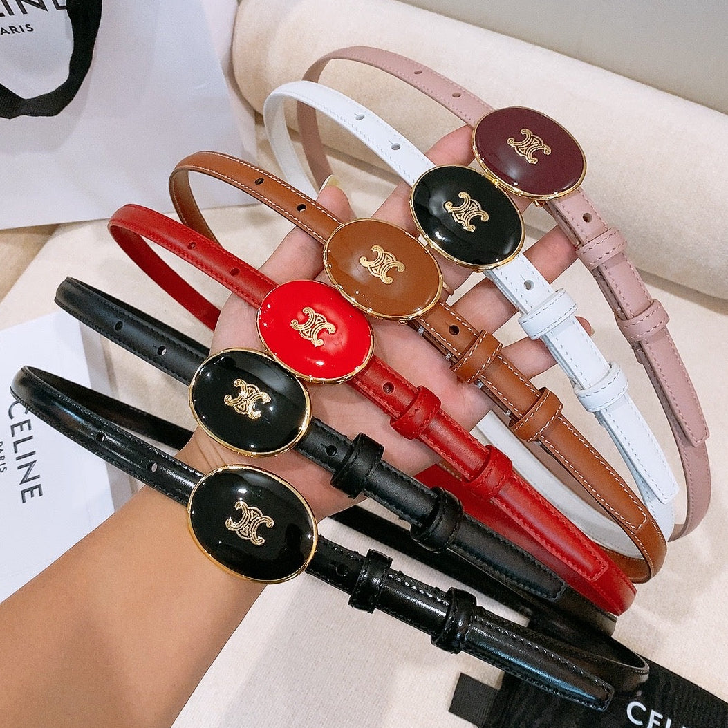 Celine 2026 Maison Tauriullon Belt 13mm Leather