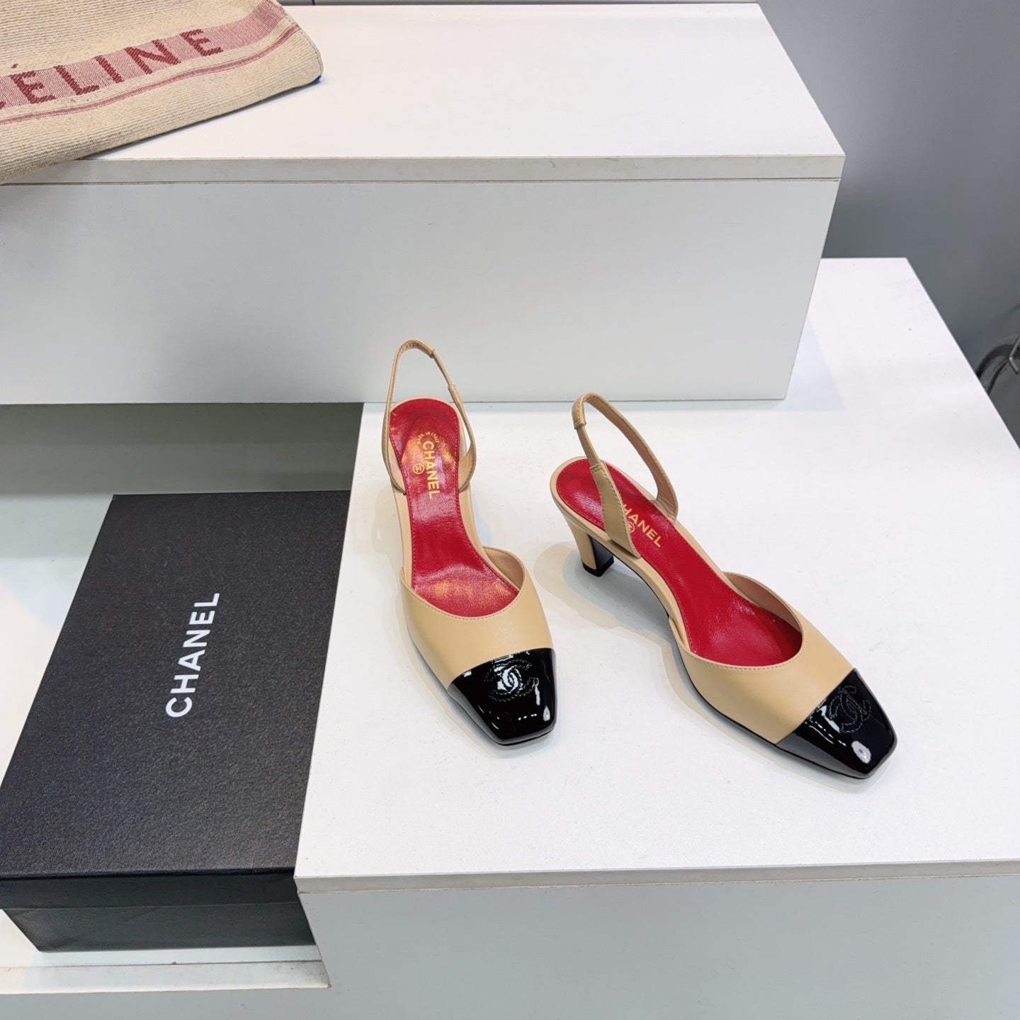 Chanel 2026 Slingback 65mm Patent Leather 942794