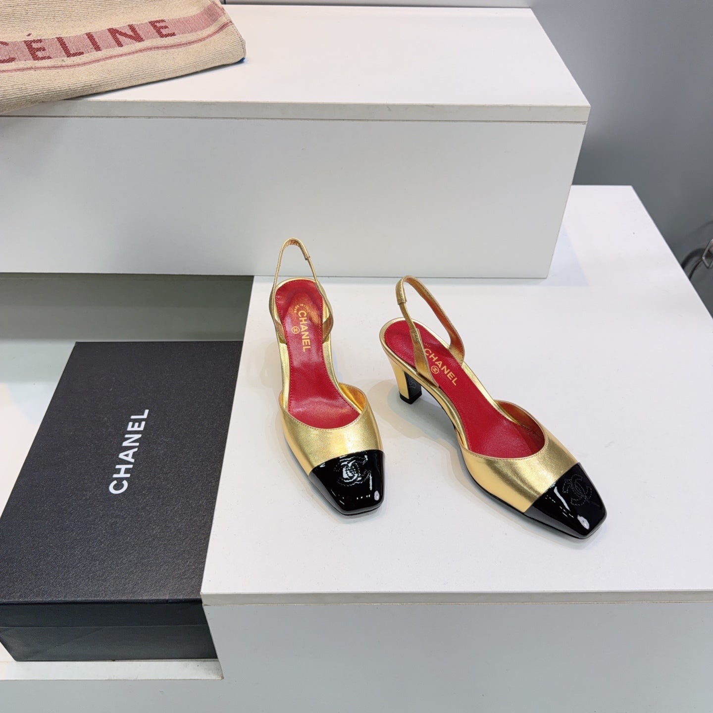 Chanel 2026 Slingback 65mm Patent Leather 942794