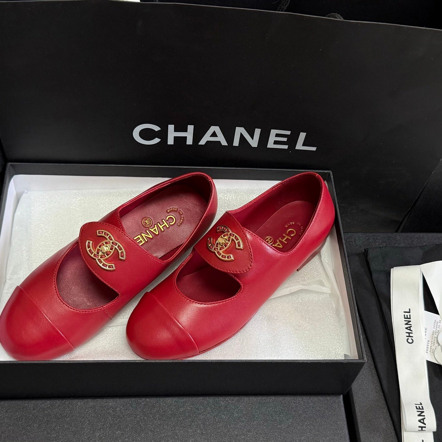 Chanel 2026 Ballet Flats Suede Leather 943016