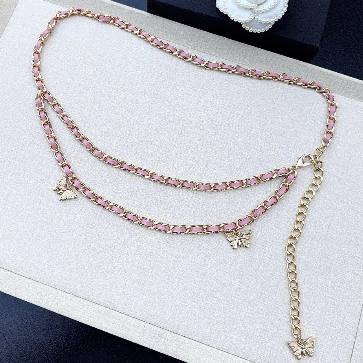Chanel 2026 Butterfly Charm Belt 213864