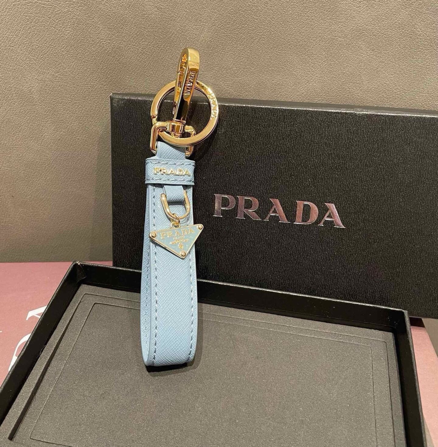 Prada Logo Charm 397179