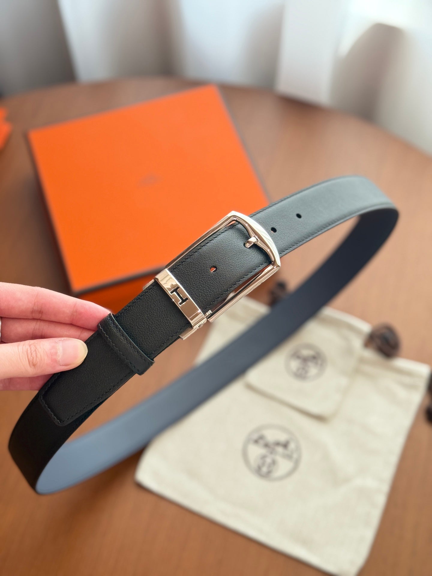 Hermes 2026 Constance Belt Calfskin 215621