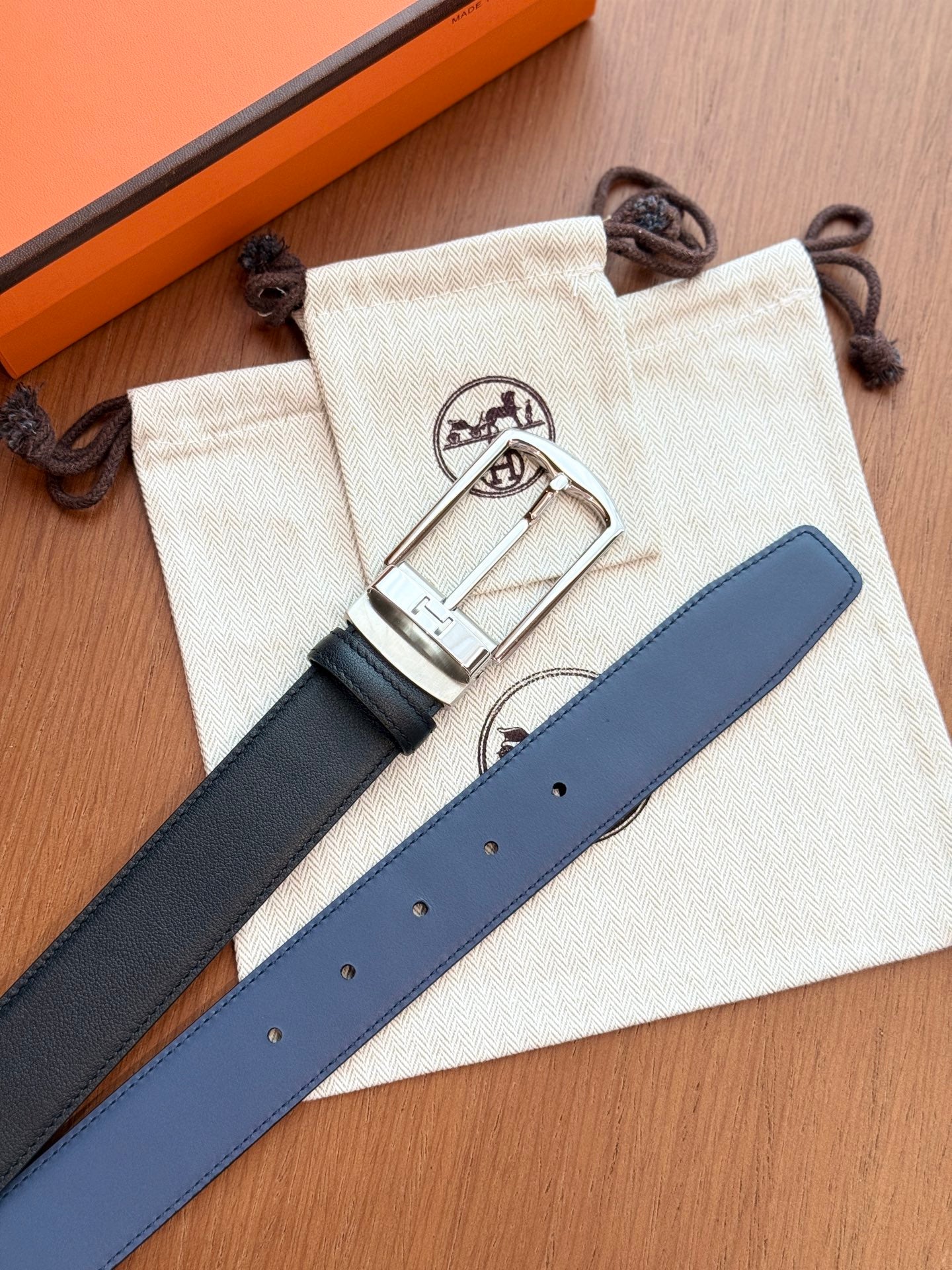 Hermes 2026 Constance Belt Calfskin 215621