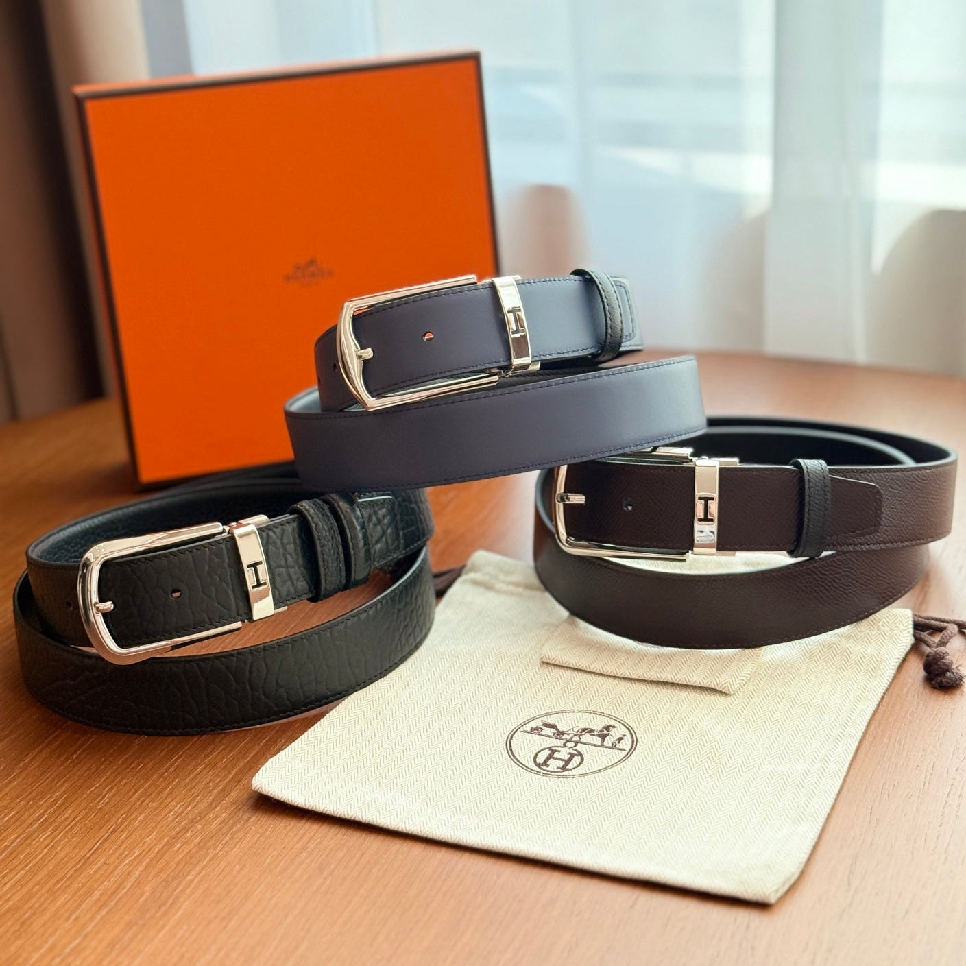 Hermes 2026 Constance Belt Calfskin 215621