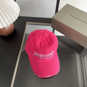 Balenciaga Baseball Cap with Embroidered Letters 412862