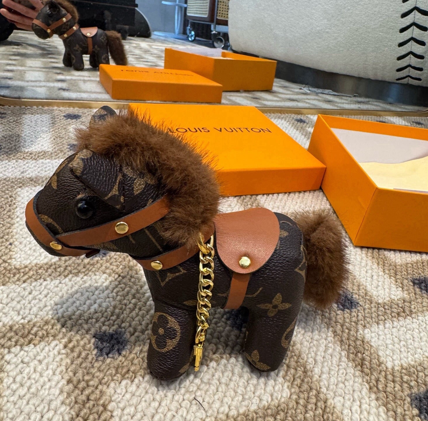 LV Little Horse Charm 413821