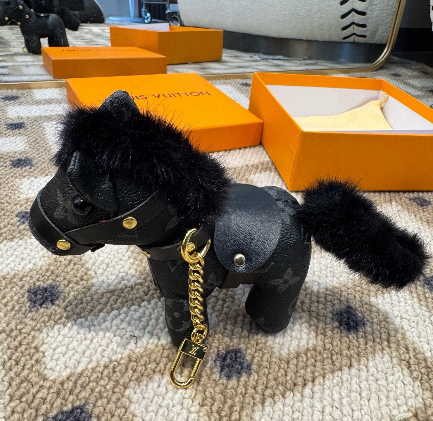 LV Little Horse Charm 413821