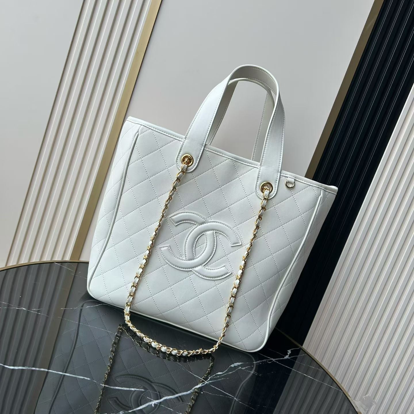 Chanel 2026 Double C Tote Bag Calfskin