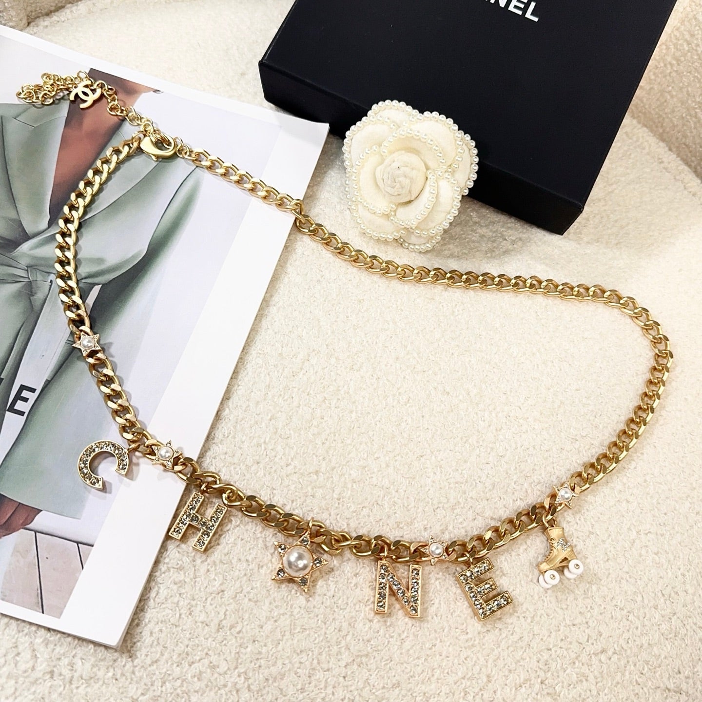 Chanel 2026 Letter Charm Belt 215438
