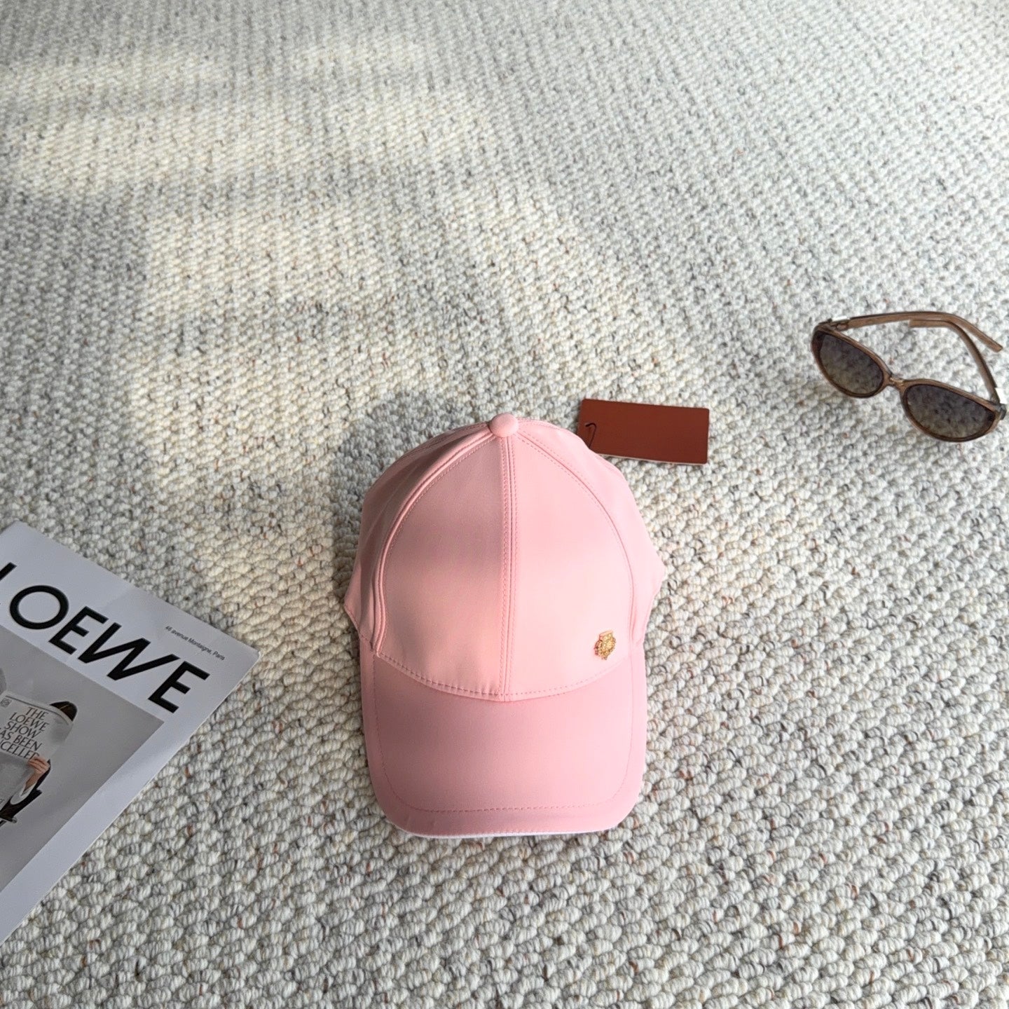 Loro Piana Baseball Cap with Metal Logo 425743