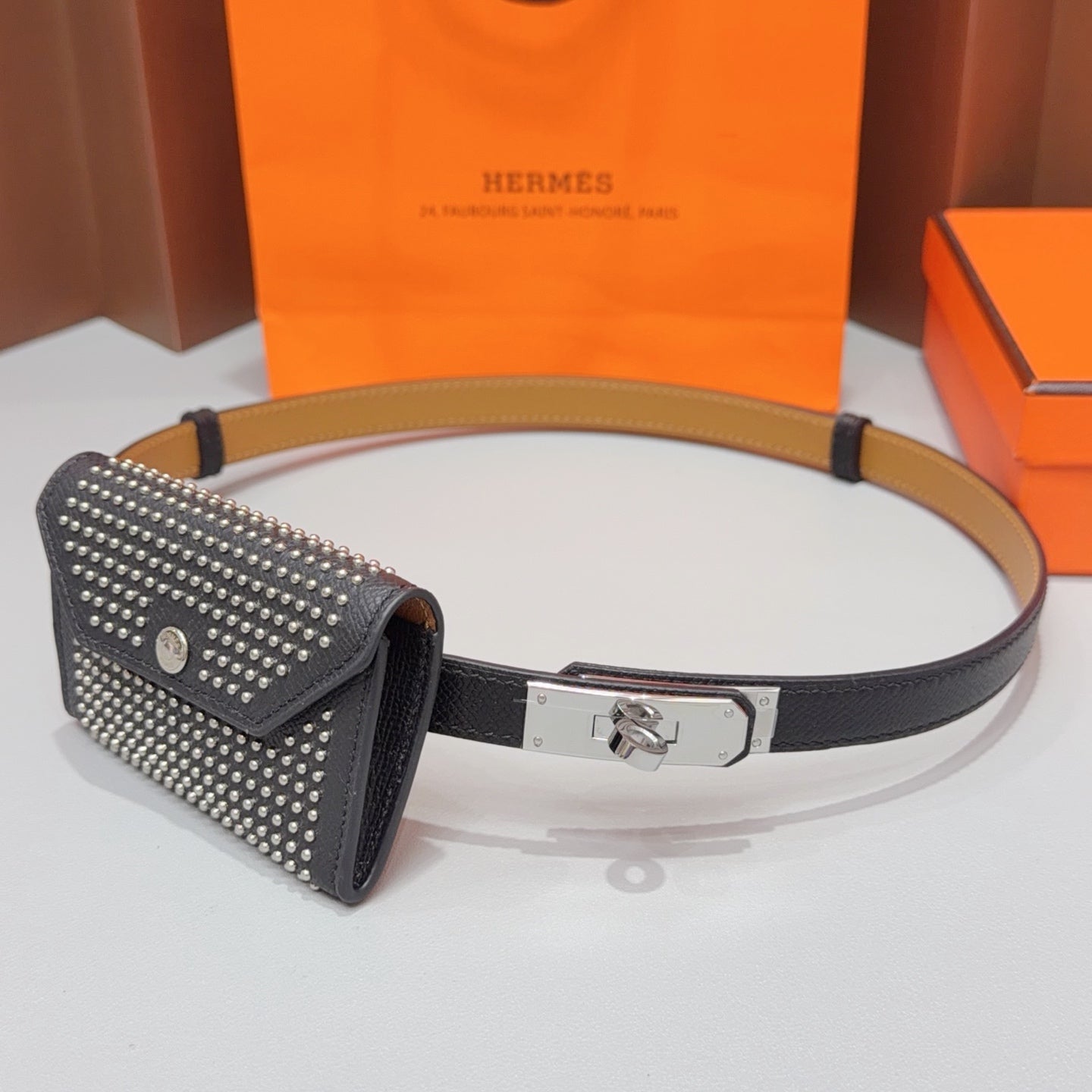 Hermes 2026 Kelly Pocket Belt 18mm Leather 216173