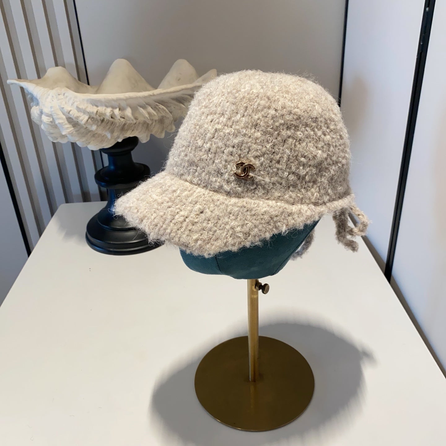 Chanel Wool Cloche-hat 435302