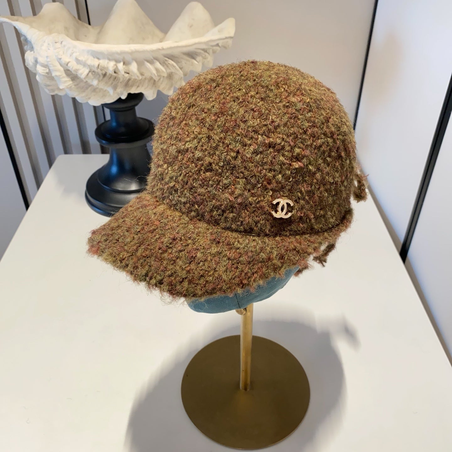 Chanel Wool Cloche-hat 435302
