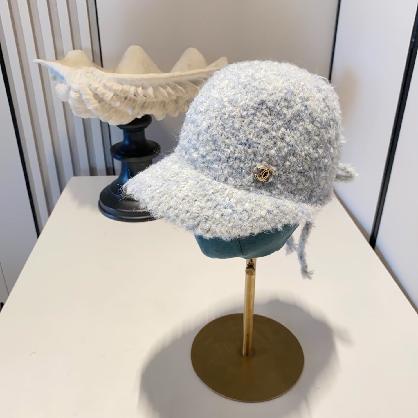 Chanel Wool Cloche-hat 435302