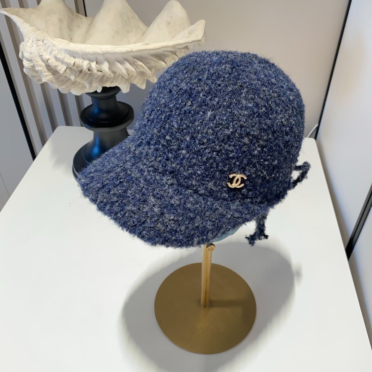 Chanel Wool Cloche-hat 435302