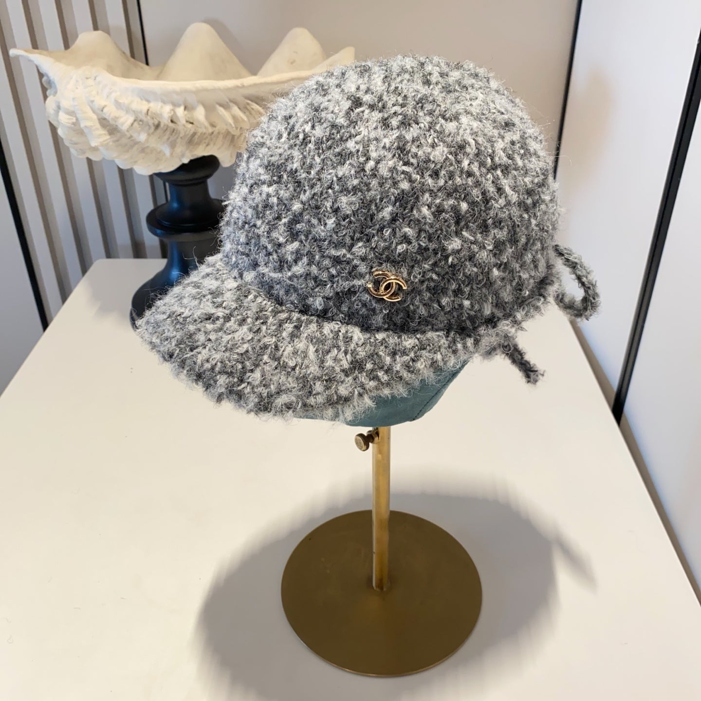 Chanel Wool Cloche-hat 435302