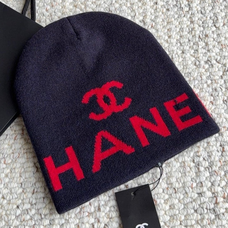 Chanel Knit Beanie Hat 454062