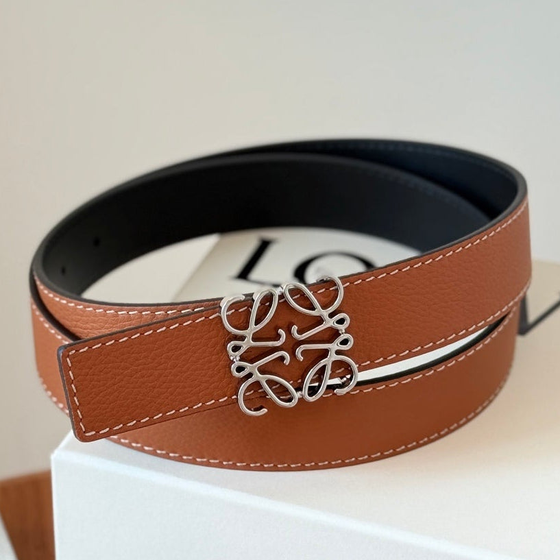 Loewe 2026 Anagram Reversible Belt 32mm Leather 217056