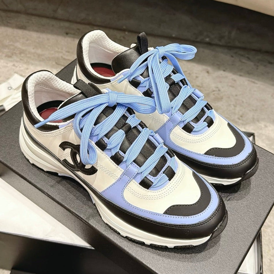 Chanel 2026 Metallic CC Sneakers Leather 188047