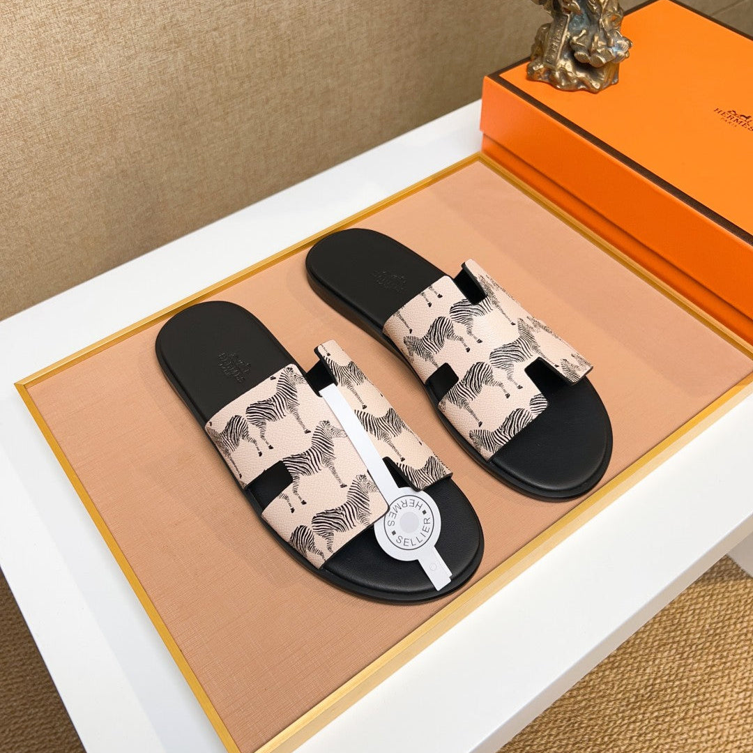 HM Men's Izmir Slide Light Pink Cowhide 743937