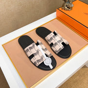 HM Men's Izmir Slide Light Pink Cowhide 743937