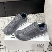 Loewe 25 Ballet Runner 2.0 Sneaker Grey Suede