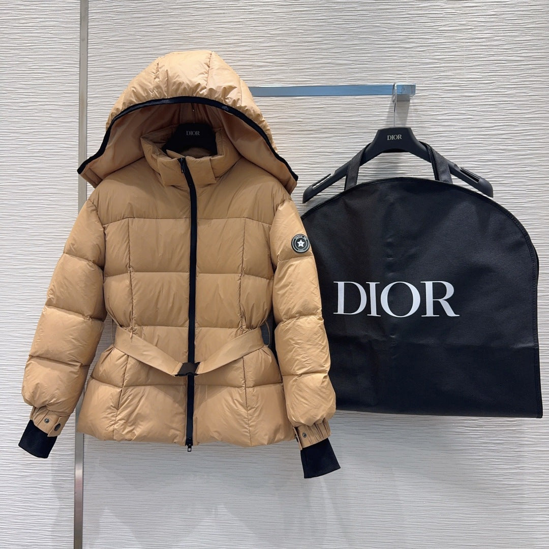Dior 2025 Jacket Tan Polyester Down