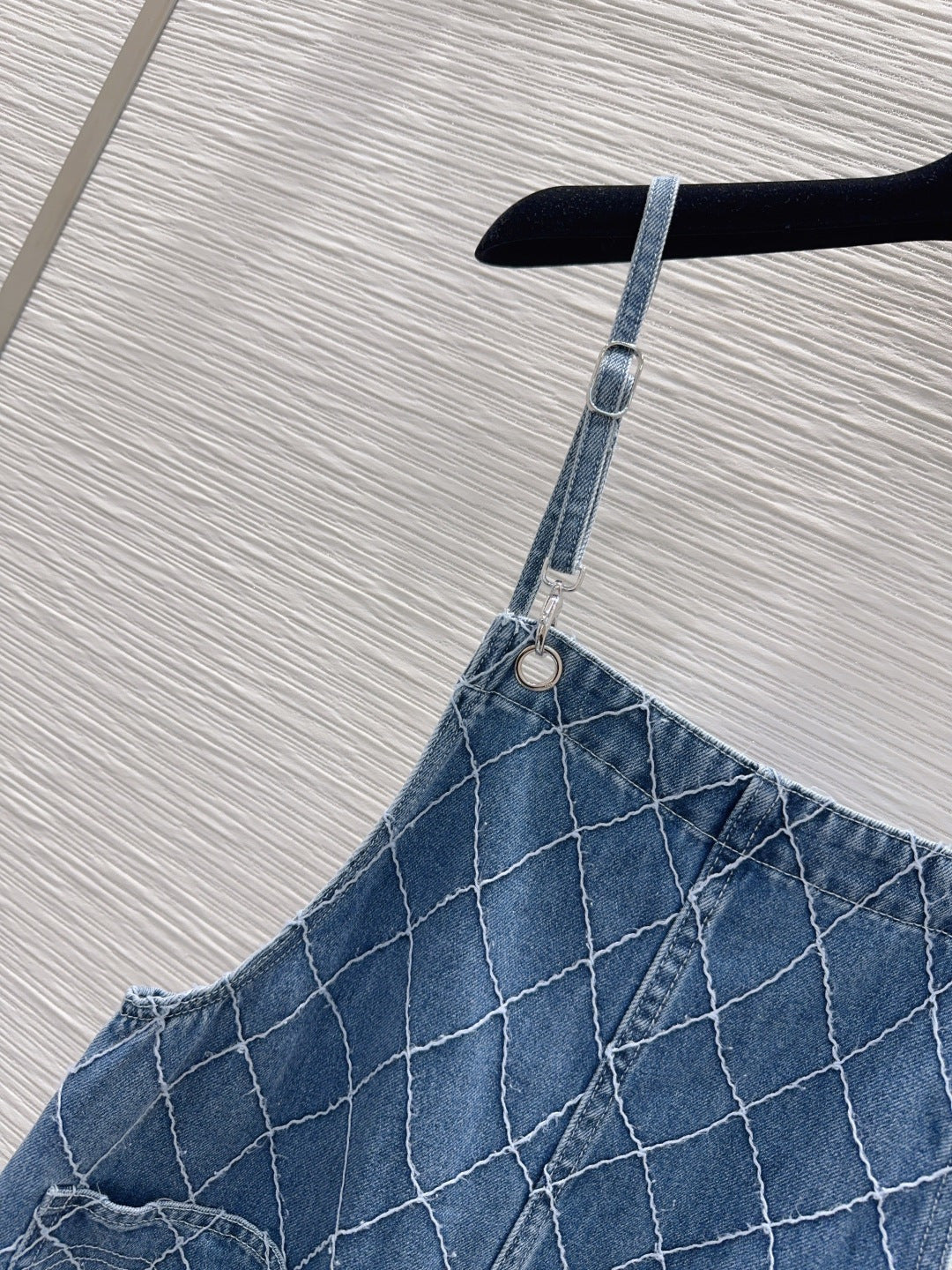 Chanel 2026 Denim Jumpsuit Blue Cotton 731806