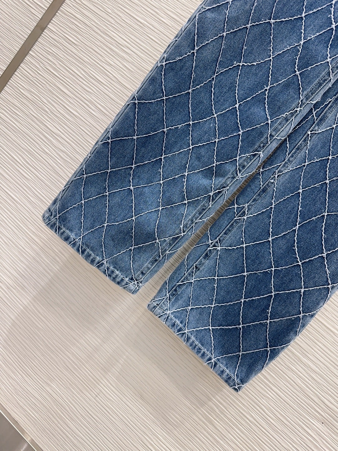 Chanel 2026 Denim Jumpsuit Blue Cotton 731806