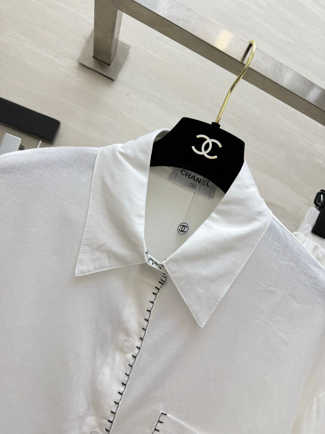 Chanel 2026 Set White And Black Cotton 414195