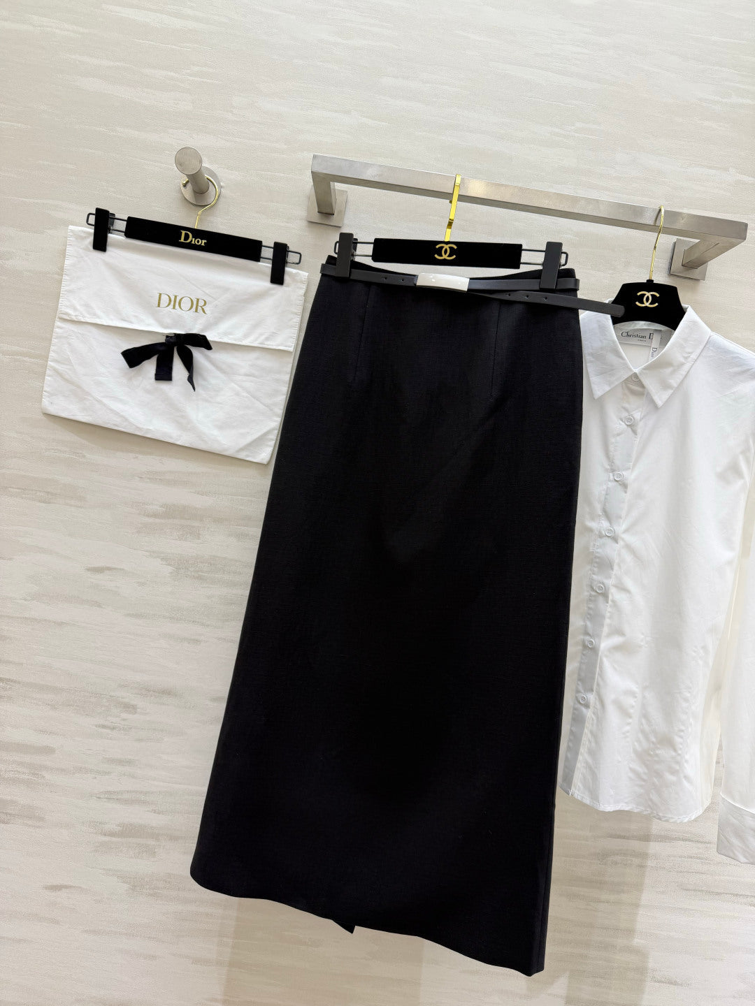 Dior 2026 Set White mix Black Cotton 412058