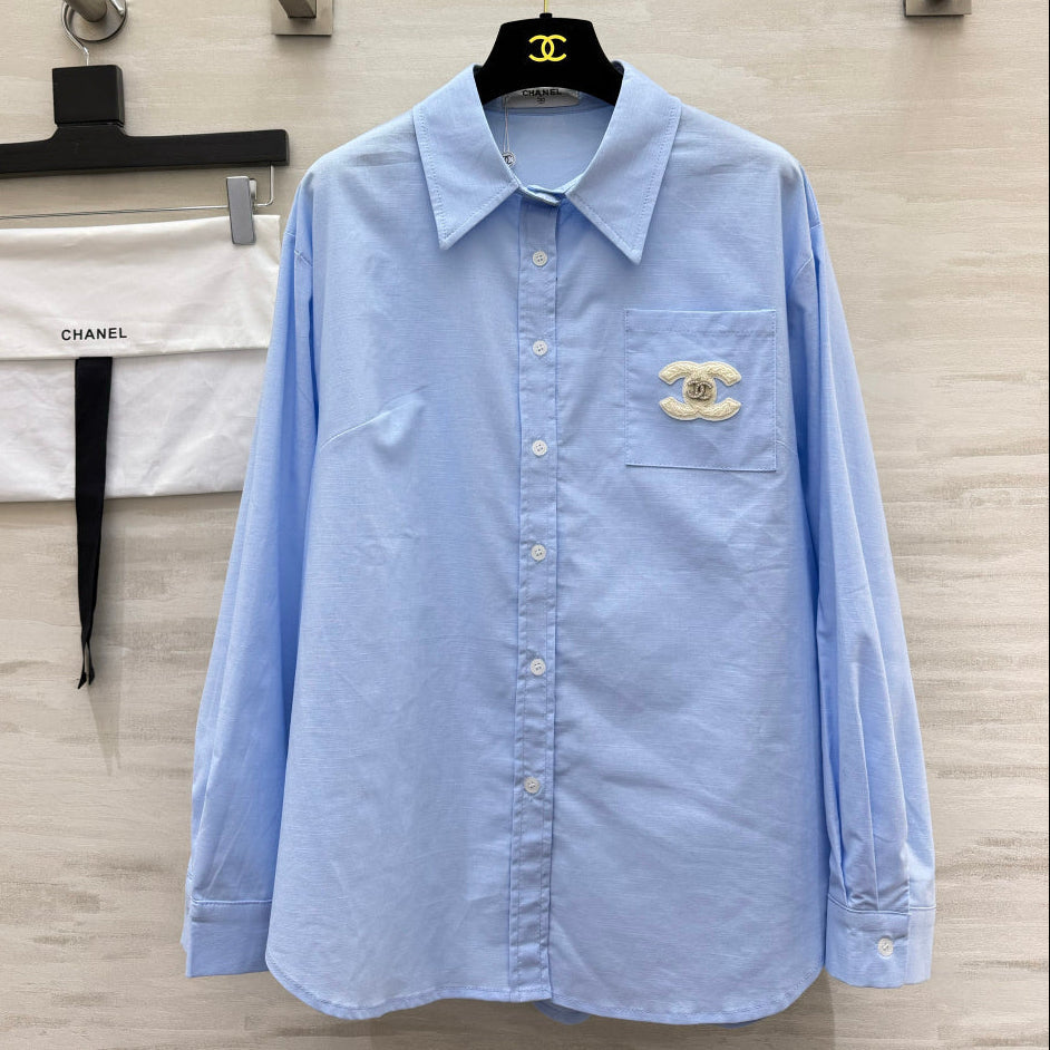 Chanel 2026 Shirt Three-Color Cotton 422142