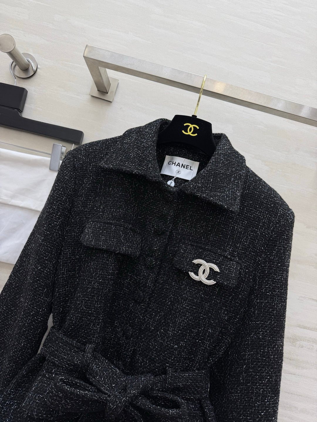 Chanel 2026 Belted Jacket Wool 423391