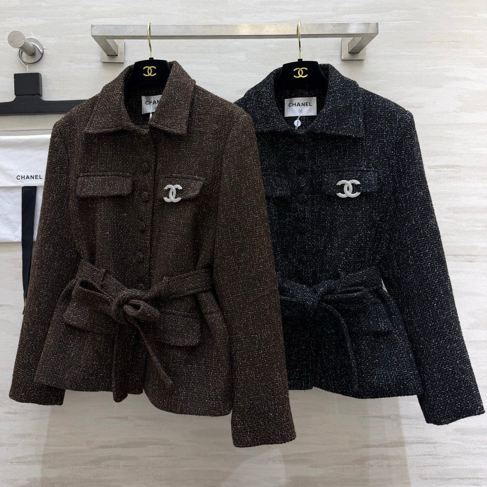 Chanel 2026 Belted Jacket Wool 423391