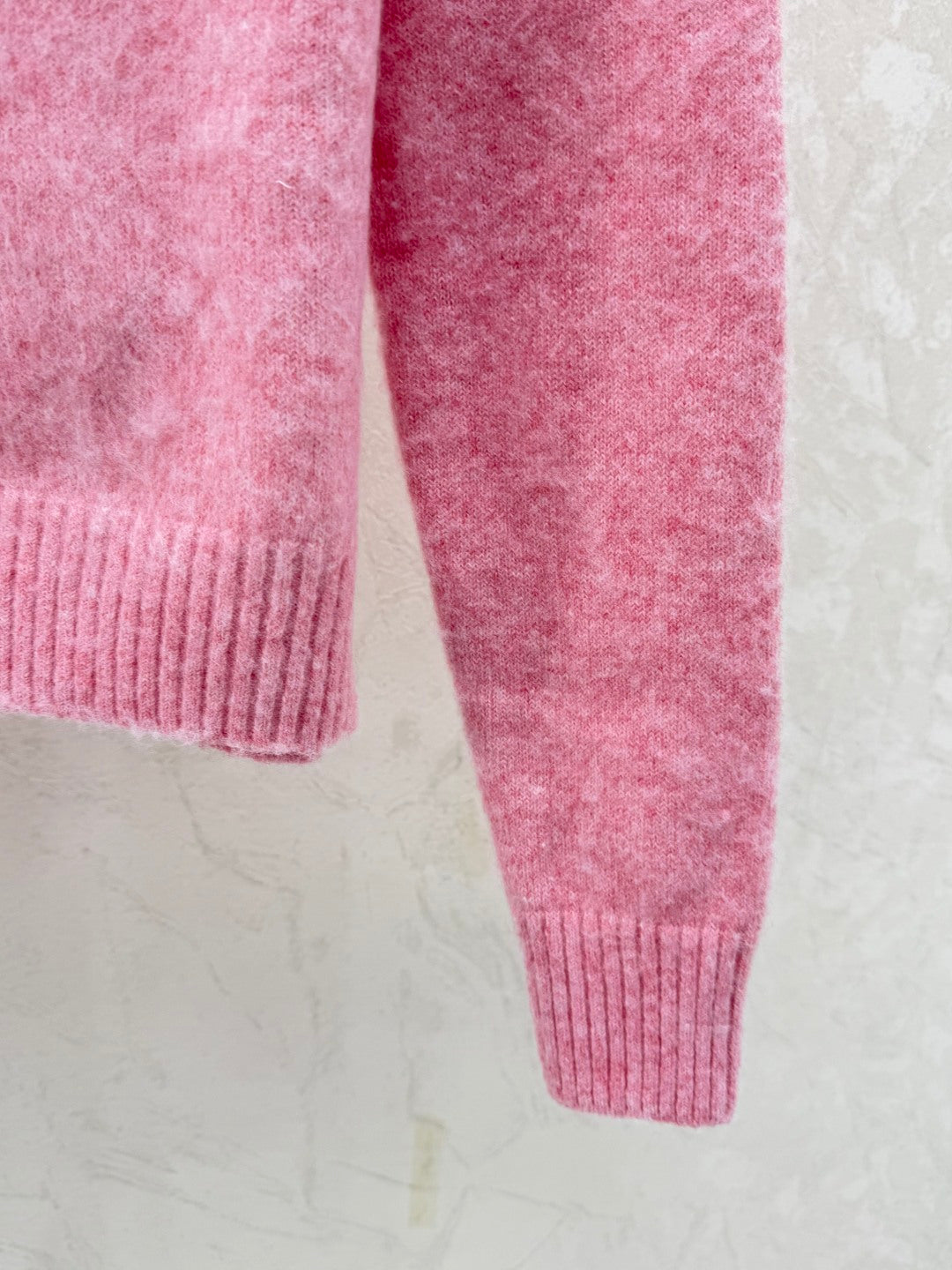 Loewe 2025 Round Neck Embroidered Logo Sweater Wool