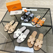 HM Men's Slides Calfskin 544622